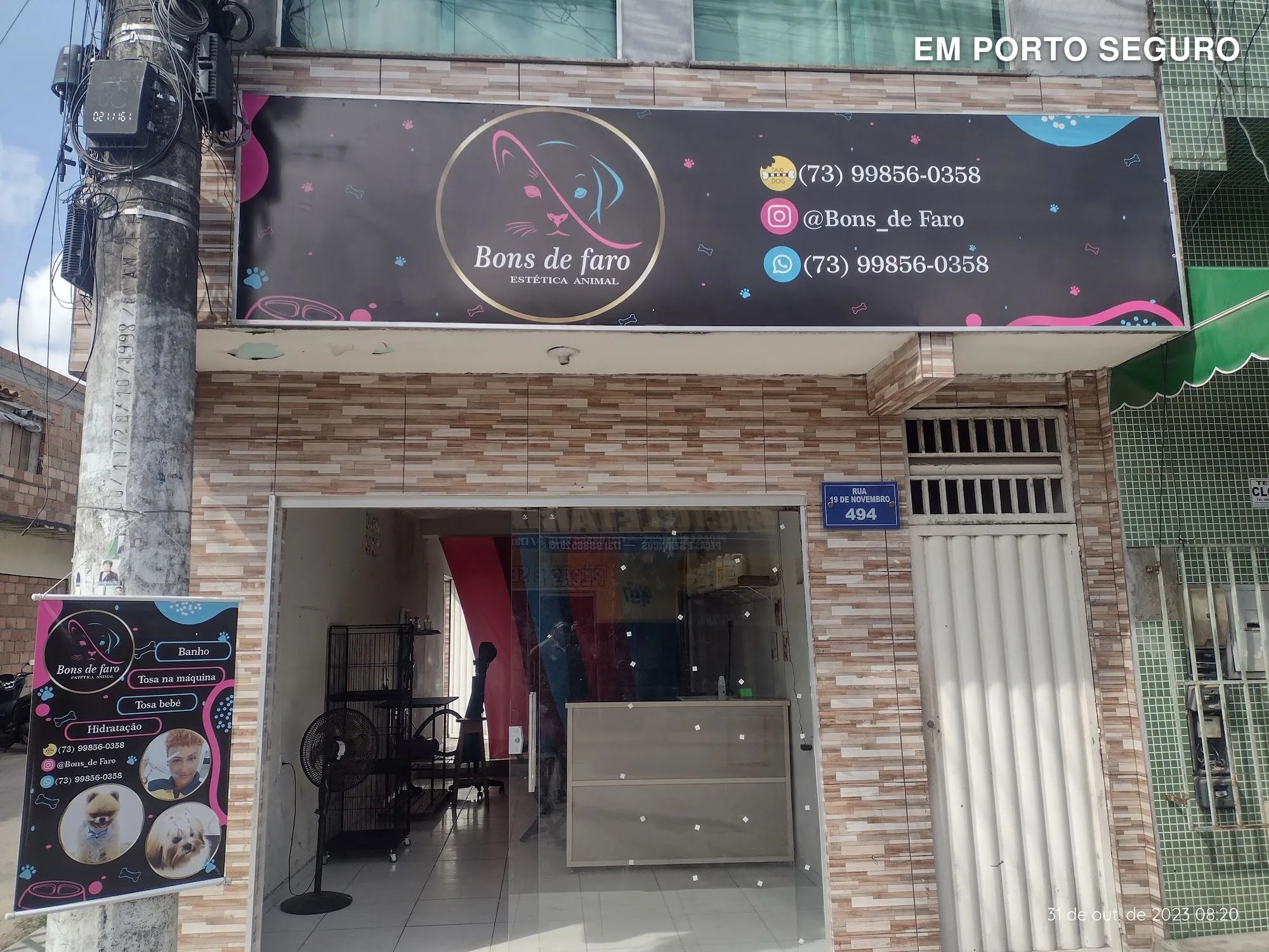 Bons de faro estética animal