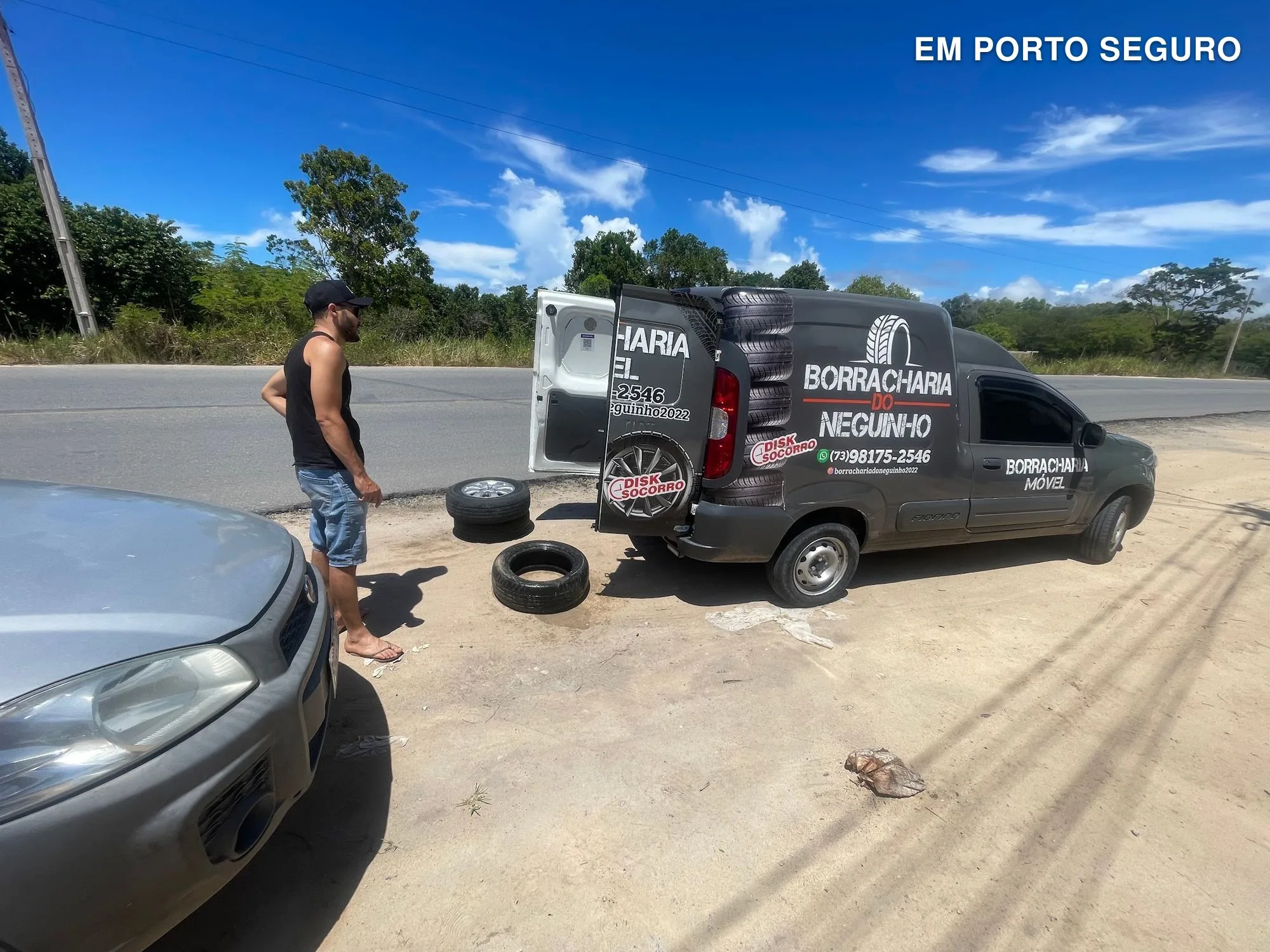 Borracharia móvel/ Borracharia do neguinho