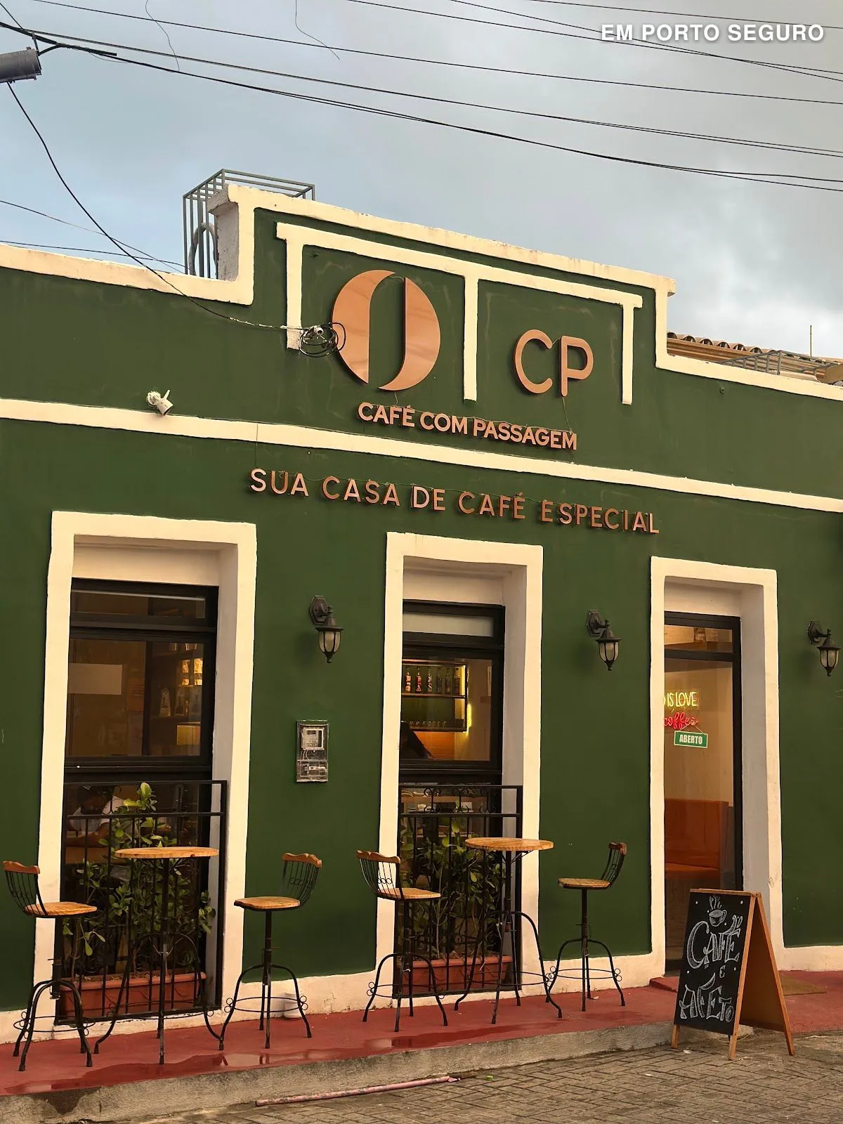 Café com Passagem Porto Seguro - Casa de Cafés Especiais